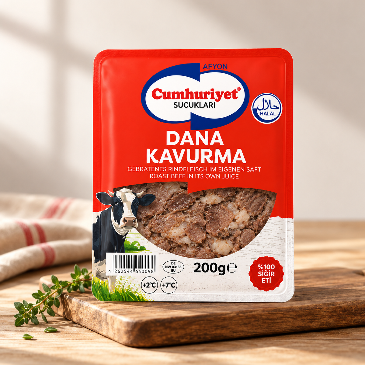 Cumhuriyet dana kavurma - 200 g