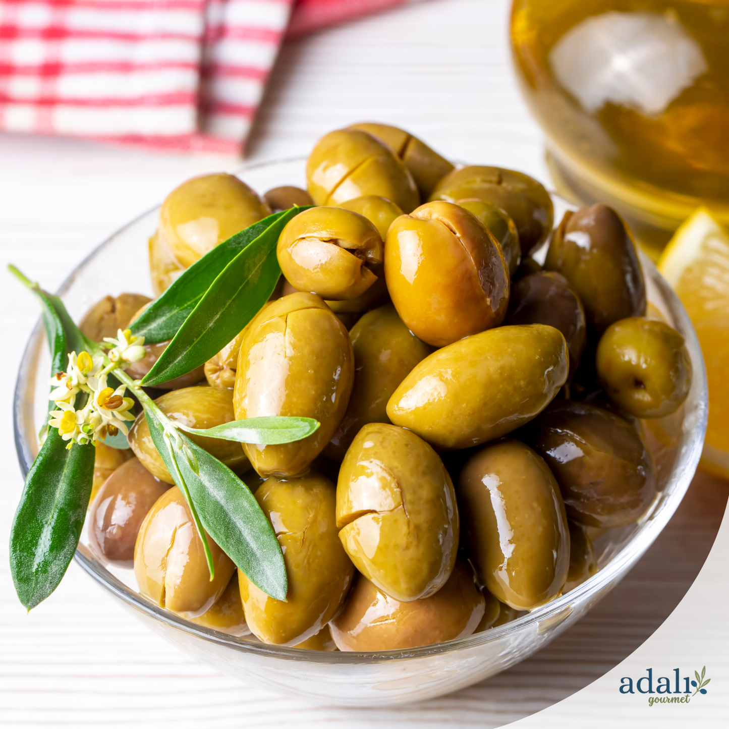 Kırma yeşil zeytin - 1 kg