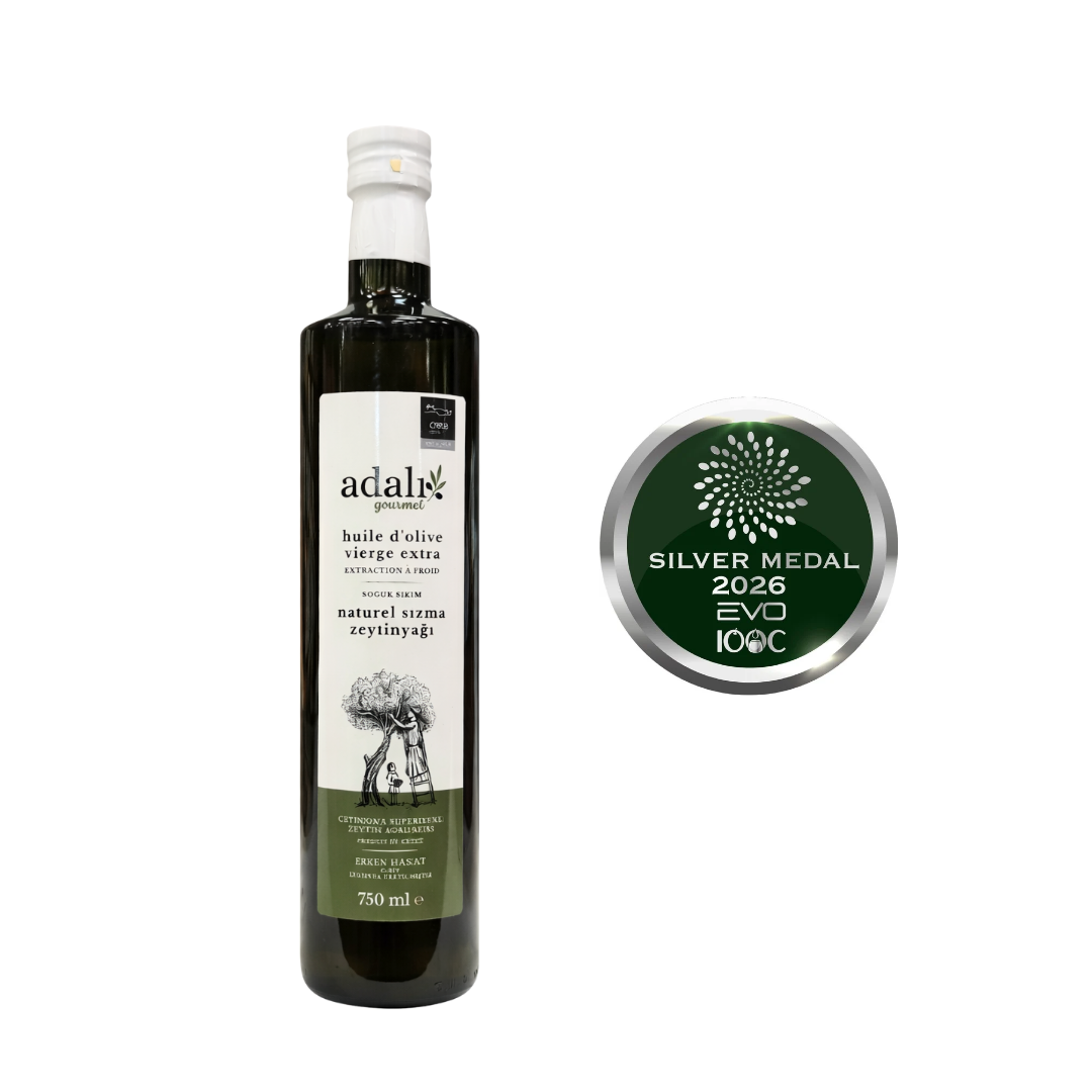 Huile d'olive vierge extra crétoise - première pression à froid - 750 ml