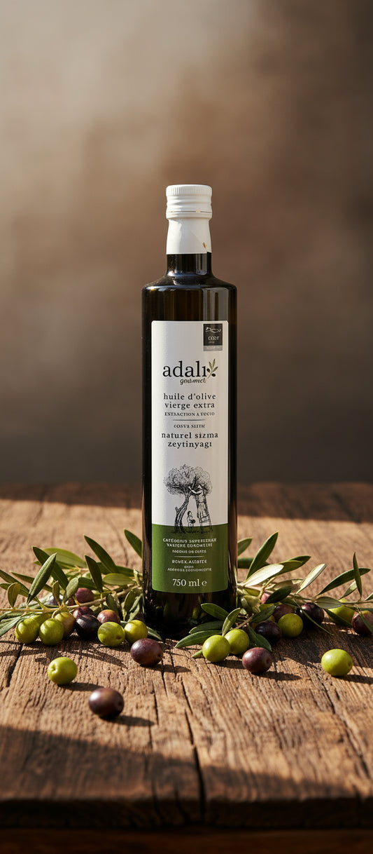 Soğuk sıkım naturel sızma Girit zeytinyağı - 750 ml